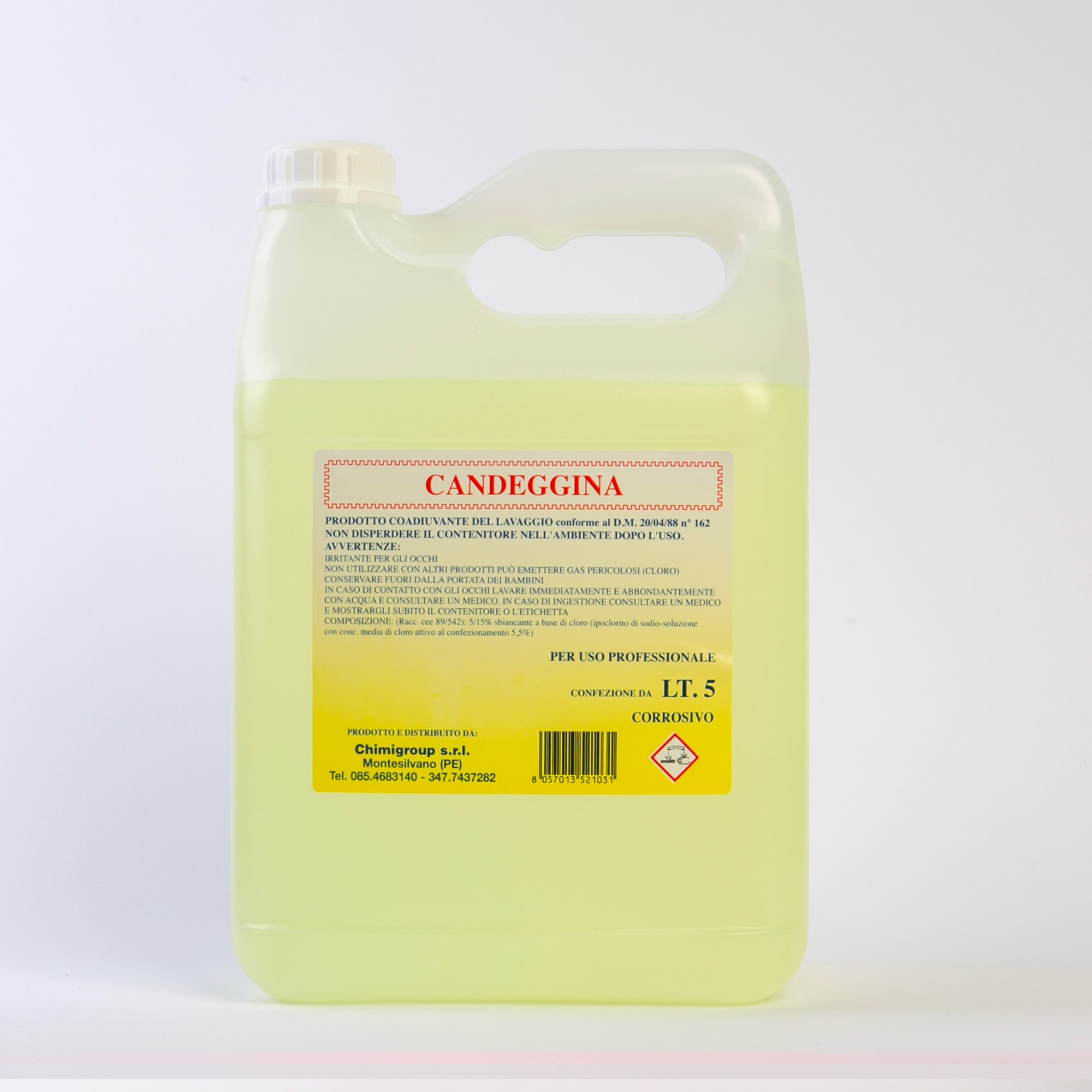 Candeggina 5lt – EcoClean - Detergenza Professionale